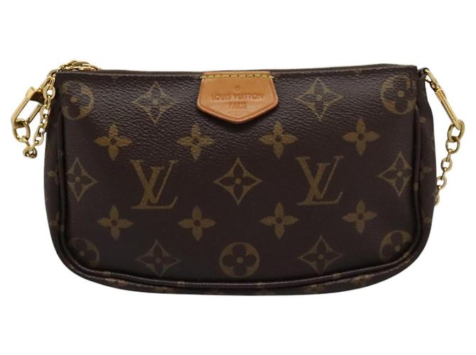 LOUIS VUITTON Monogram Multi Pochette Accessoires Pouch M44840 LV Auth 112974 Monogramma - vista 13
