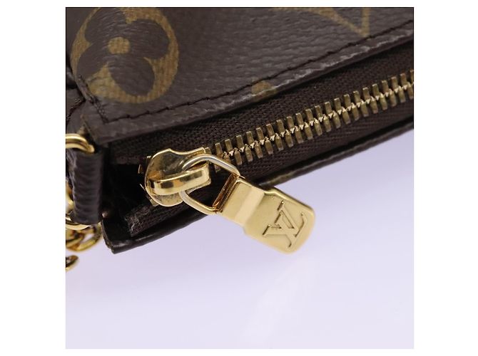 LOUIS VUITTON Monogram Multi Pochette Accessoires Pouch M44840 LV Auth 112974 Monogramma - vista 19