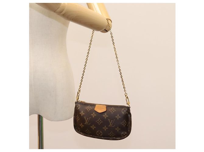 LOUIS VUITTON Monogram Multi Pochette Accessoires Pouch M44840 LV Auth 112974 Monogramma - vista 22