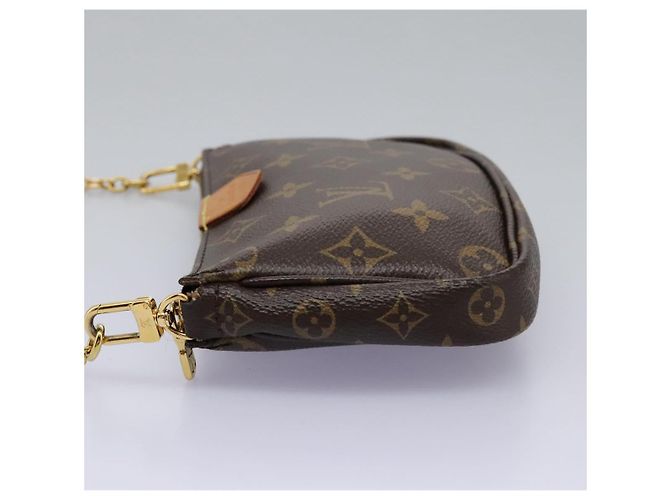 LOUIS VUITTON Monogram Multi Pochette Accessoires Pouch M44840 LV Auth 112974 Monogramma - vista 3