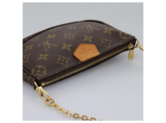 LOUIS VUITTON Monogram Multi Pochette Accessoires Pouch M44840 LV Auth 112974 Monogramma - vista 6