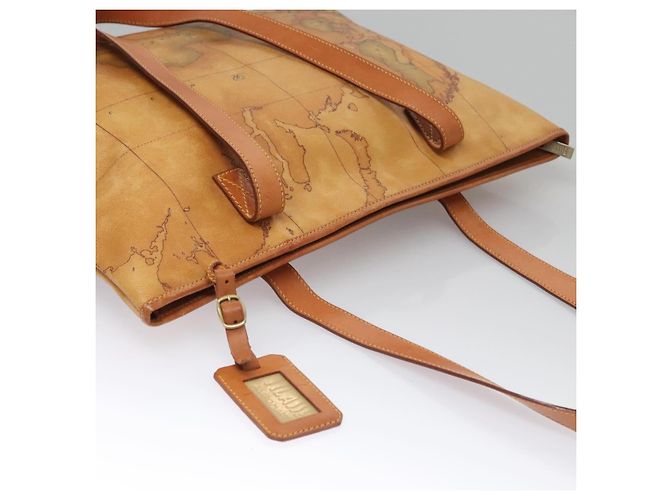 Autre Marque PRIMA CLASSE Borsa a Mano Pelle PVC Beige Marrone oro Auth am7609 D'oro - vista 6