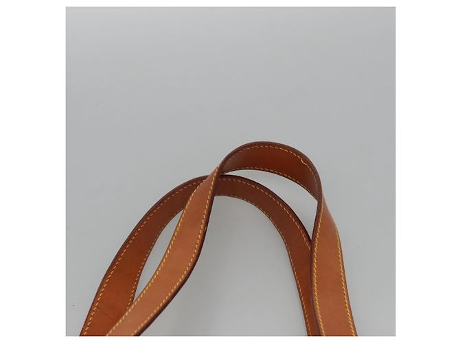 Autre Marque PRIMA CLASSE Borsa a Mano Pelle PVC Beige Marrone oro Auth am7609 D'oro - vista 8