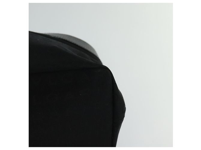 Bulgari Borsa a spalla BVLGARI Logo mania in tela nera Auth BA151 Nero - vista 14