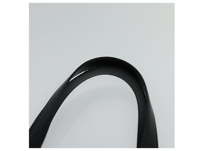 Bulgari Borsa a spalla BVLGARI Logo mania in tela nera Auth BA151 Nero - vista 8