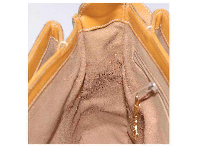 GUCCI Micro GG Supreme Shoulder Bag PVC Beige Gold 001 116 0924 Auth ki5438 Golden - view 22