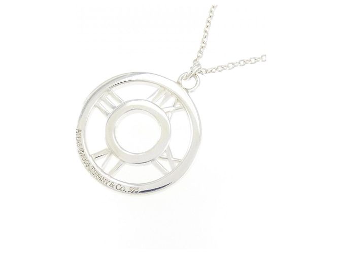 Tiffany & Co Tiffany Atlas Offene Medaillon Mittel-Halskette - Ansicht 4