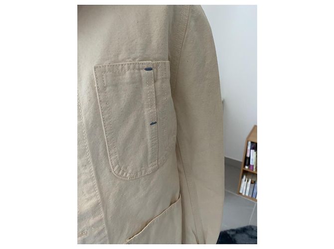 Chaqueta Ralph Lauren de algodón beige - vista 16