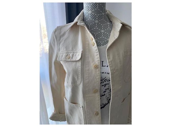 Chaqueta Ralph Lauren de algodón beige - vista 2