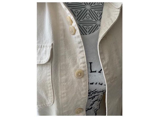 Chaqueta Ralph Lauren de algodón beige - vista 3