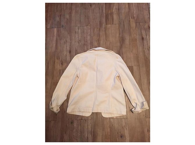 Chaqueta Ralph Lauren de algodón beige - vista 5