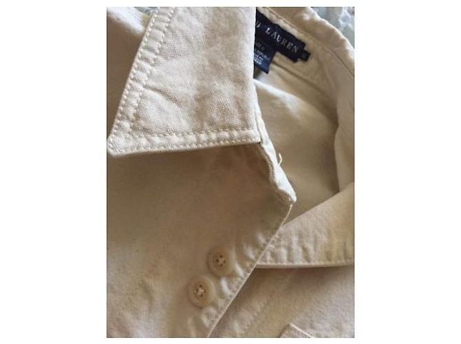Chaqueta Ralph Lauren de algodón beige - vista 6