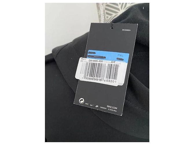 Moletom Nike Preto com Logo Impresso - vista 6