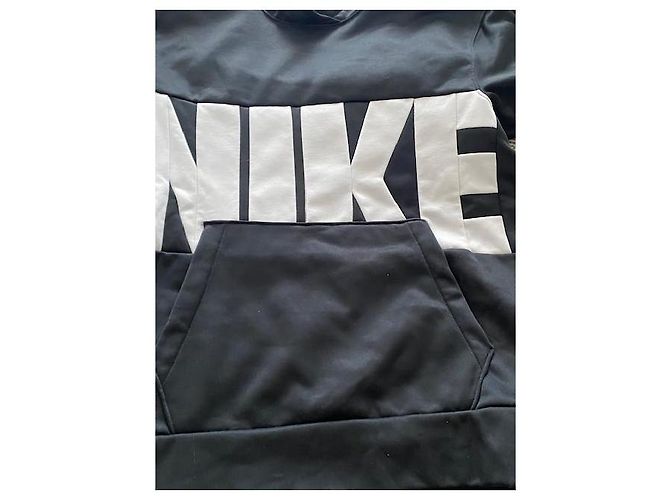 Moletom Nike Preto com Logo Impresso - vista 8