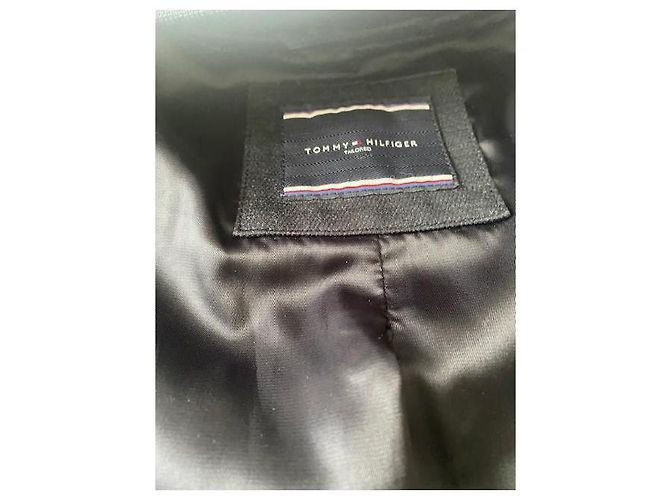 Tommy Hilfiger Sweat Jacket Navy Blue Size 52 - view 12