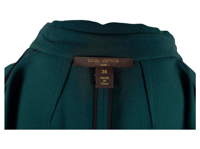 Abito camicia verde Louis Vuitton - anni 2010 - vista 5