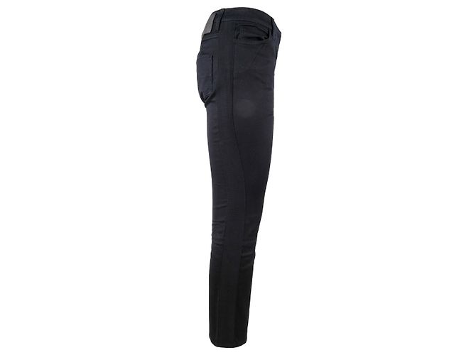 Jeans Louis Vuitton con striscia nera - anni 2000 Nero - vista 3