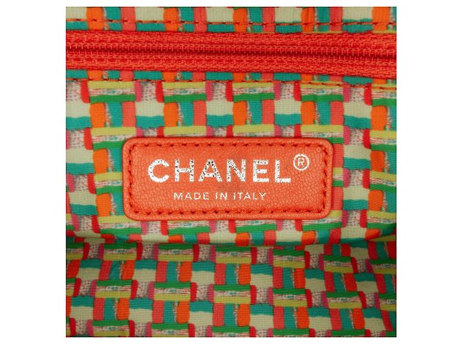 Coco rain Chanel Arancione Parigi Seoul Piccolo Gomma Coco Pioggia Flap - vista 5