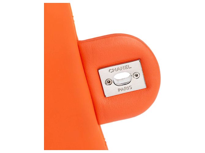 Coco rain Chanel Arancione Parigi Seoul Piccolo Gomma Coco Pioggia Flap - vista 7
