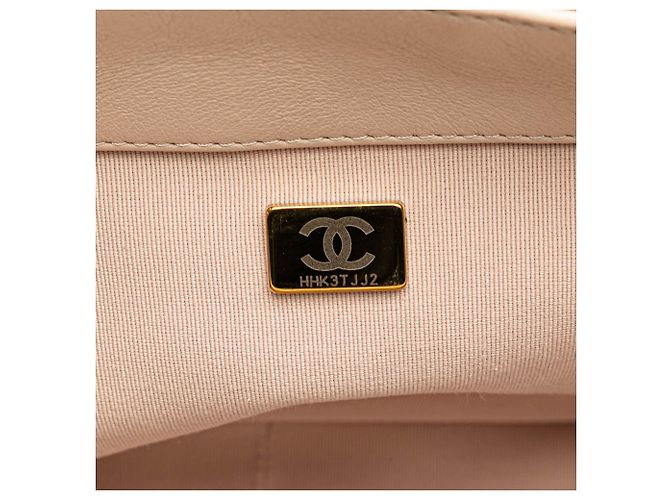 Chanel Beige Large Lambskin 19 Flap - vista 5