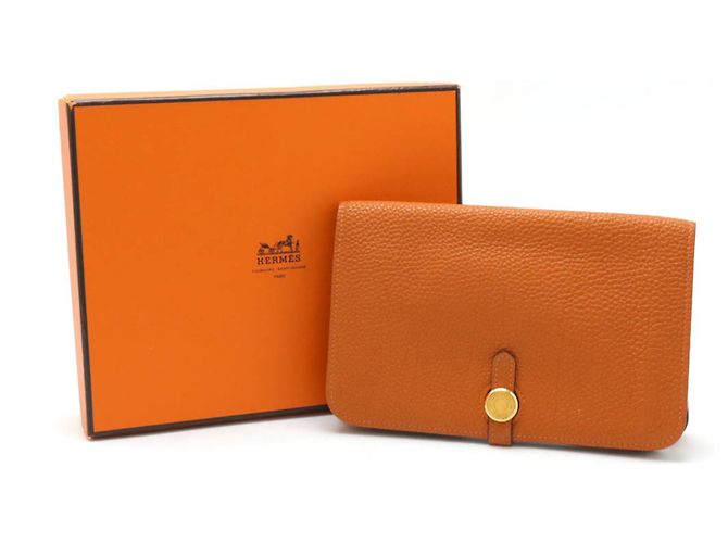 Hermès Hüfttasche Hermes Dogon Orange - Ansicht 10
