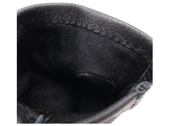 H Stitch Handschuhe aus Hirschleder von Hermès Schwarz - Ansicht 5