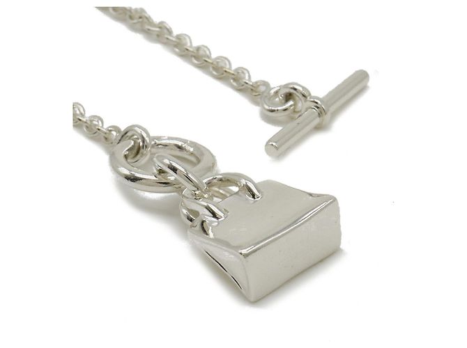 Hermès Pendente collana Birkin Amuleto Hermes Argento - vista 5