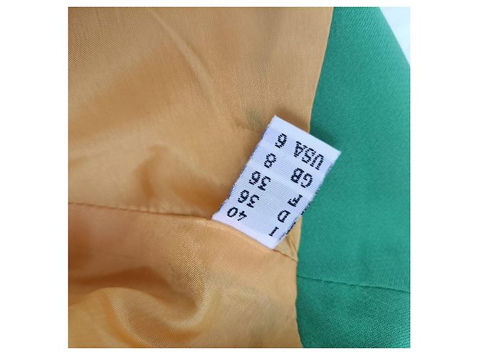 Chaqueta vintage a rayas arcoíris Moschino 1991 Multicolor - vista 10