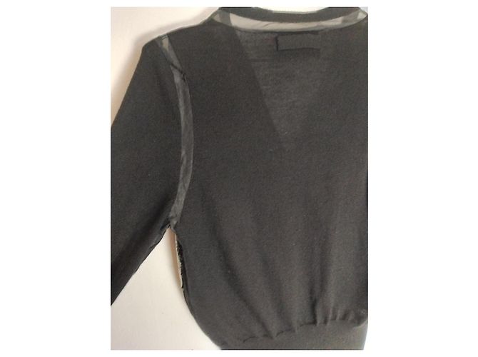 D&G Kaschmir- und Paillettenjacke Dolce&Gabanna Schwarz - Ansicht 2
