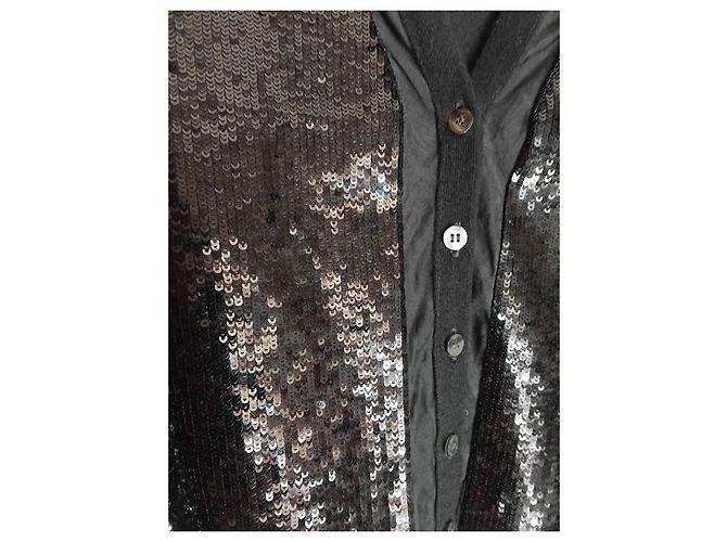 D&G Kaschmir- und Paillettenjacke Dolce&Gabanna Schwarz - Ansicht 3