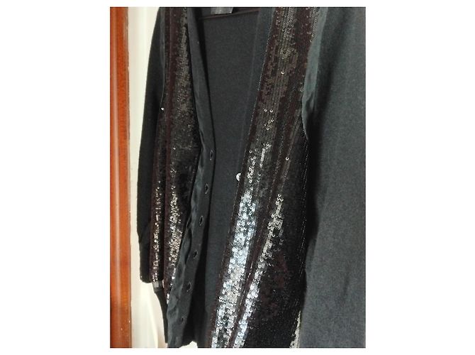 D&G Kaschmir- und Paillettenjacke Dolce&Gabanna Schwarz - Ansicht 5