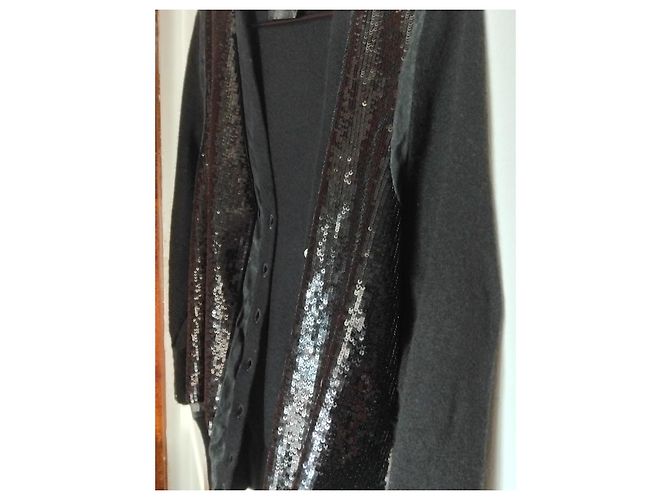 D&G Kaschmir- und Paillettenjacke Dolce&Gabanna Schwarz - Ansicht 6