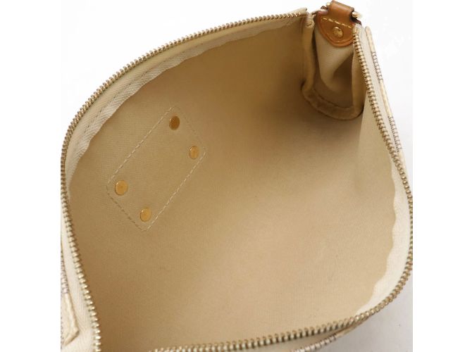 Borsa a Catena Eva Damier Azur Louis Vuitton Crudo - vista 9
