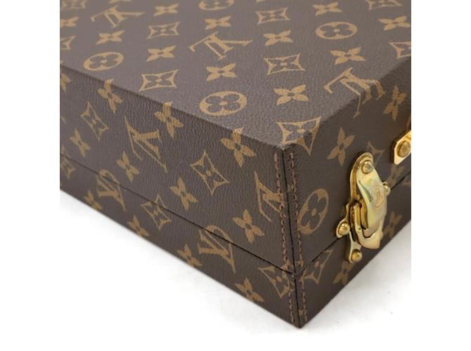 Boîte à bijoux Monogram Louis Vuitton Marron - vue 4