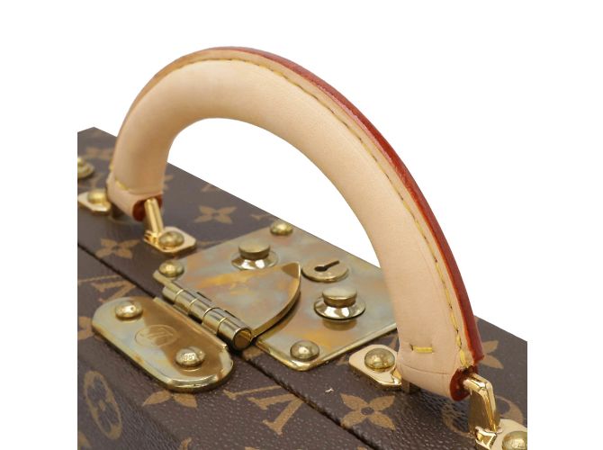 Boîte à bijoux Monogram Louis Vuitton Marron - vue 5