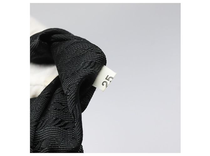 PRADA Borsa a mano in nylon nero Auth bs22622 - vista 12