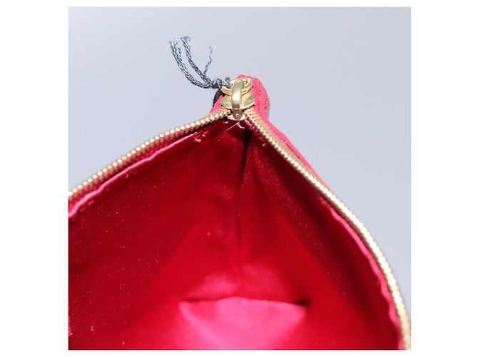 Pochette Gianni Versace Smalto Rosso Auth bs22441 - vista 12