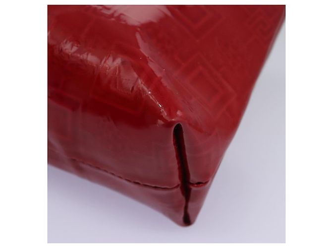 Pochette Gianni Versace Smalto Rosso Auth bs22441 - vista 14