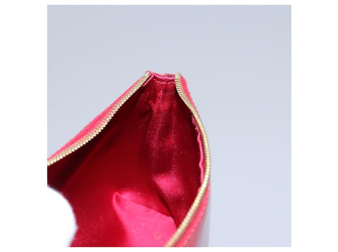 Pochette Gianni Versace Smalto Rosso Auth bs22441 - vista 17
