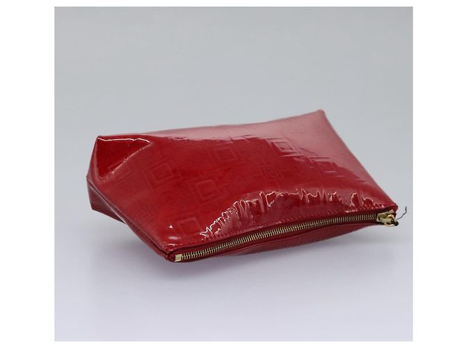 Pochette Gianni Versace Smalto Rosso Auth bs22441 - vista 5