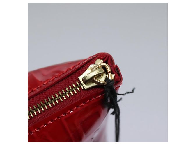 Pochette Gianni Versace Smalto Rosso Auth bs22441 - vista 9