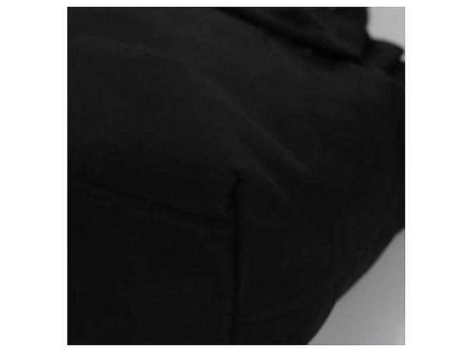 PRADA Borsa a mano in nylon 2 vie nera Auth BA009 Nero - vista 14