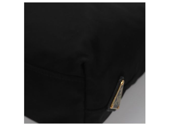 PRADA Borsa a mano in nylon 2 vie nera Auth BA009 Nero - vista 16