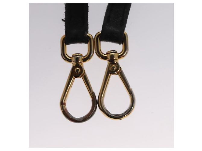 PRADA Borsa a mano in nylon 2 vie nera Auth BA009 Nero - vista 25