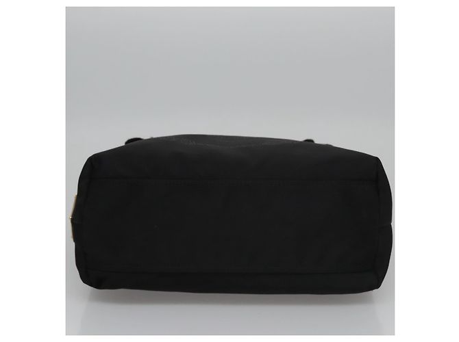 PRADA Borsa a mano in nylon 2 vie nera Auth BA009 Nero - vista 5