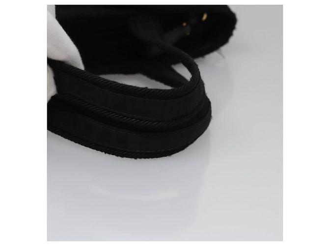 PRADA Borsa a mano in nylon 2 vie nera Auth BA009 Nero - vista 7