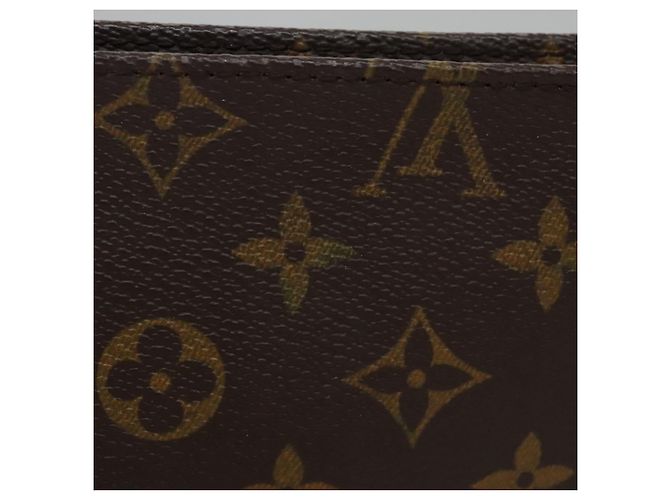 LOUIS VUITTON Monogram Bucket PM Bolsa de Accesorios LV Auth th5617 Monograma - vista 3