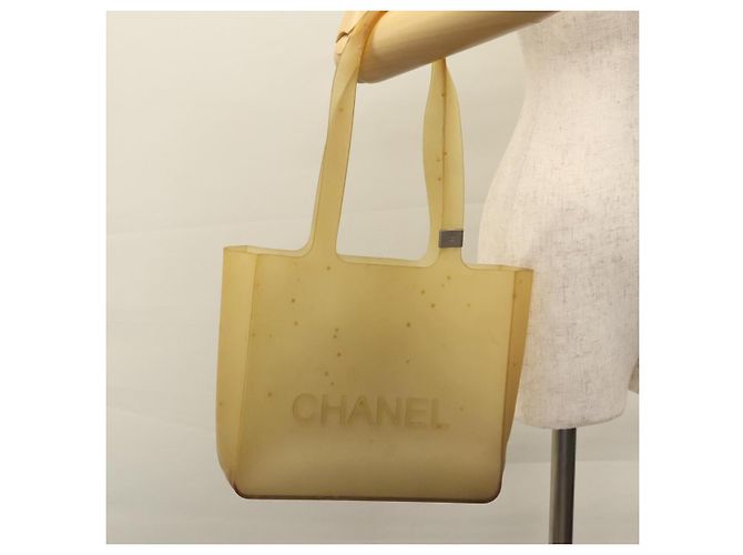 Borsa Tote in gomma trasparente CC Auth bs22150 CHANEL - vista 18