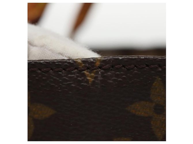 LOUIS VUITTON Borsa Sac Plat Monogram M51140 LV Auth th5607 Monogramma - vista 5