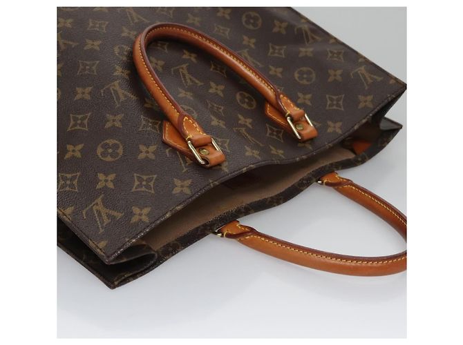 LOUIS VUITTON Borsa Sac Plat Monogram M51140 LV Auth th5607 Monogramma - vista 7